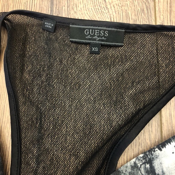 GUESS LOS ANGELES MESH RACER BACK ROMPER IN SIZE EXTRA SMALL - Picture 9 of 9